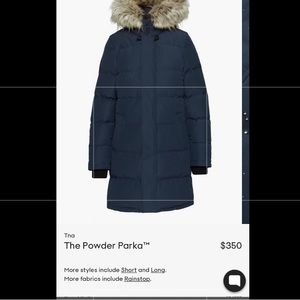 TNA-artizia womens powder parka